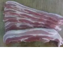 Streaky bacon