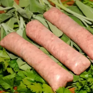 Thin Plain Pork Sausages